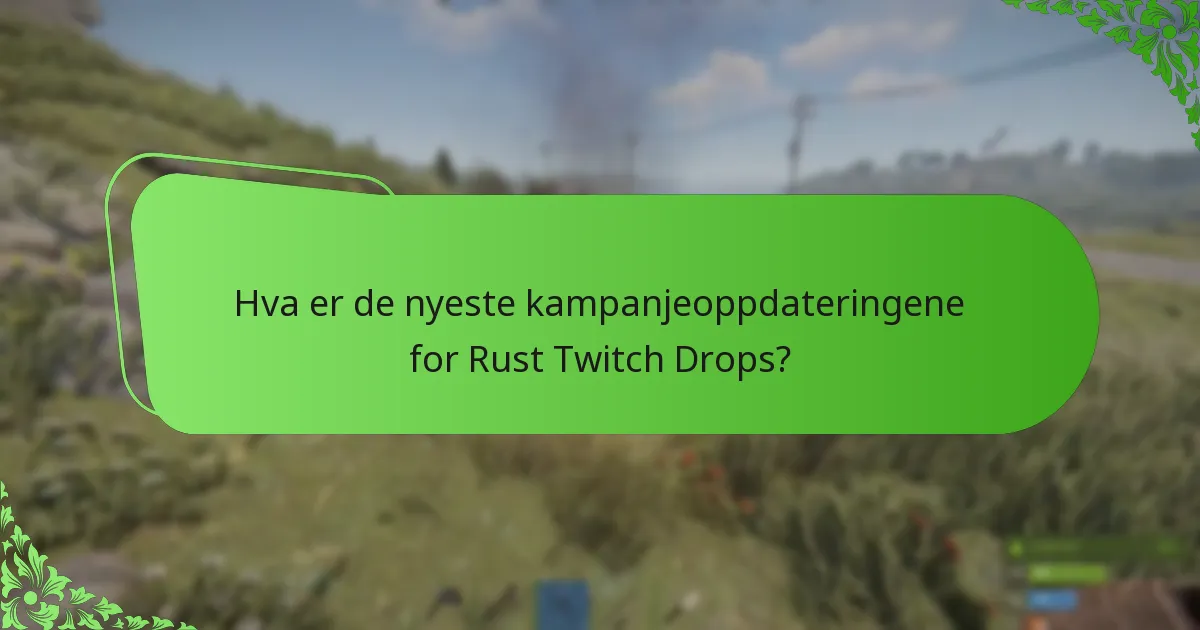 Hvilke skin-kolleksjoner er tilgjengelige i Rust Twitch Drops?