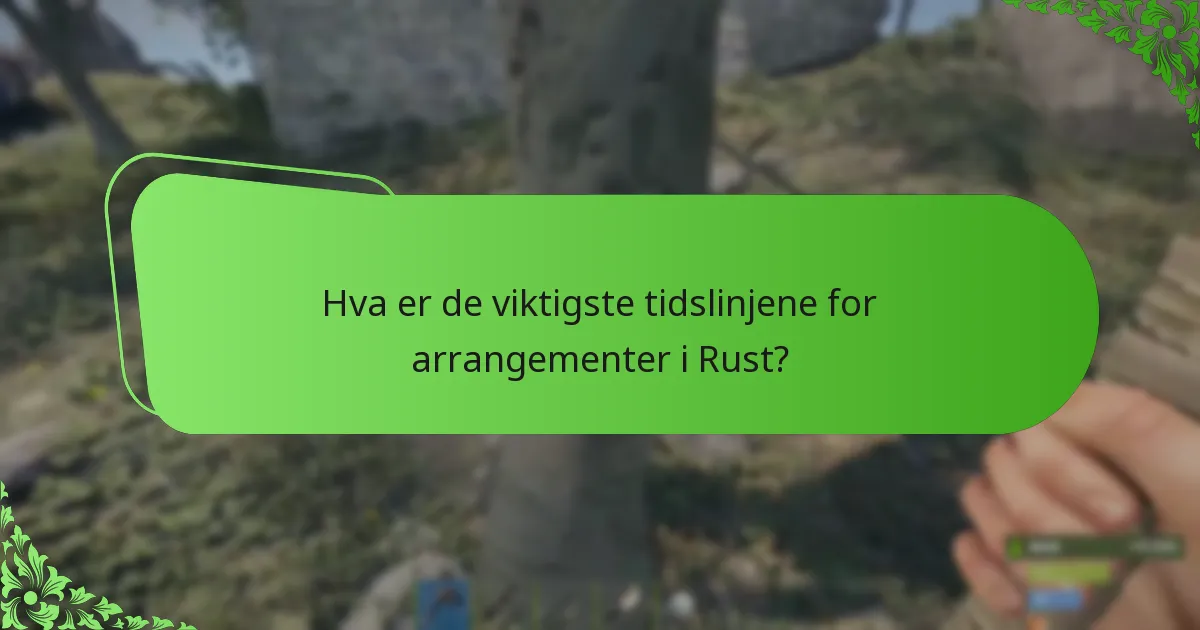 Hvilke veldedige initiativer er knyttet til Rust-arrangementer?