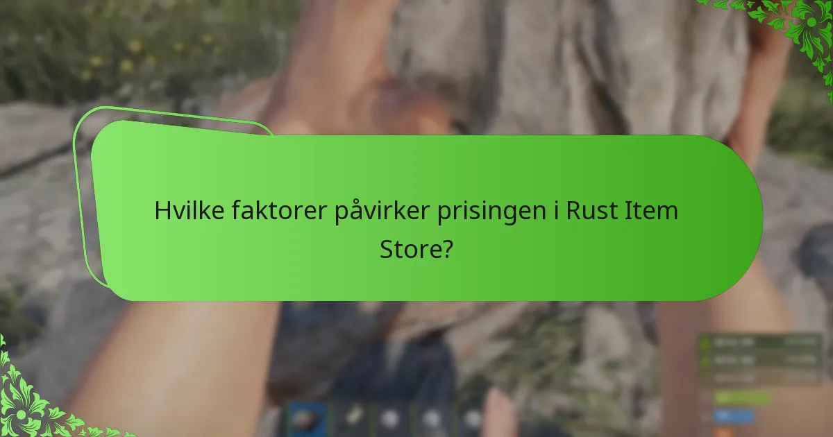Hvilke kampanjetilbud er tilgjengelige i Rust Item Store?