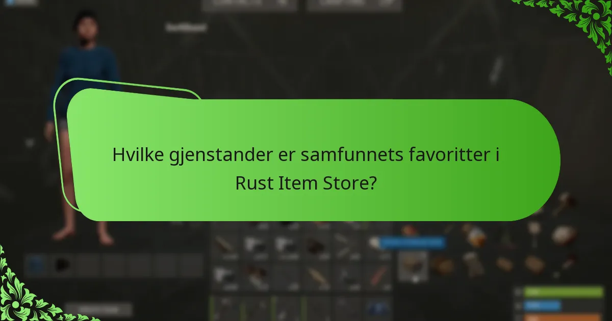 Hvordan kjøper jeg gjenstander fra Rust Item Store?