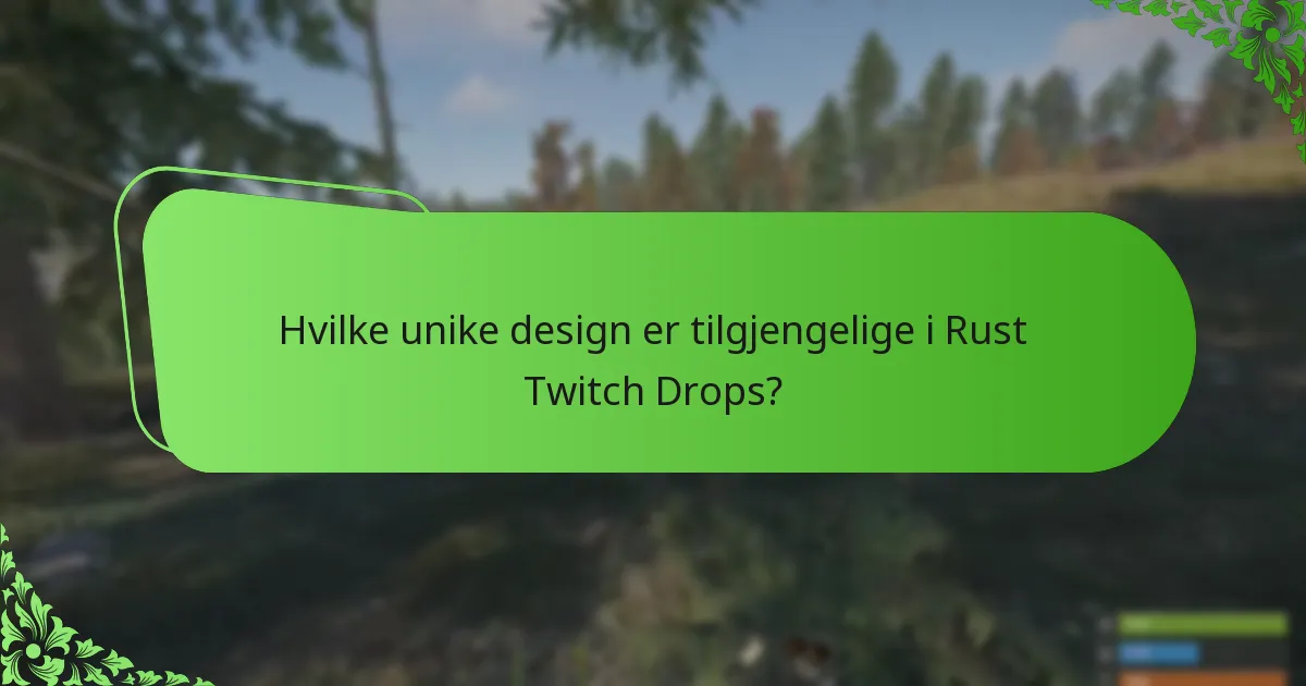 Hvilke Twitch-streamere deltar i Rust Twitch Drops?